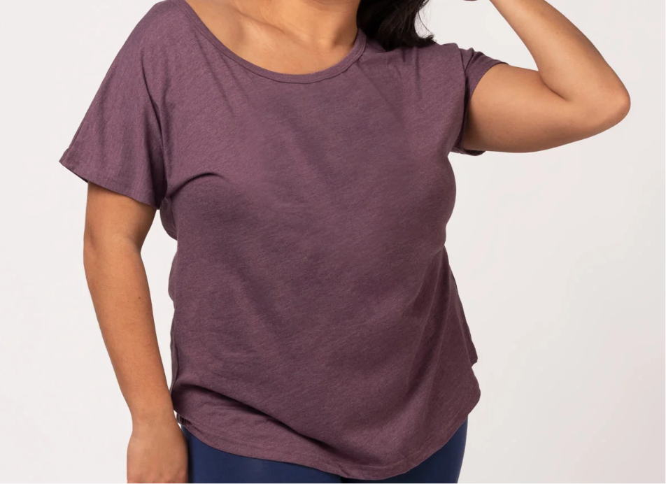 Soul Flower - Recycled Slouch Top
