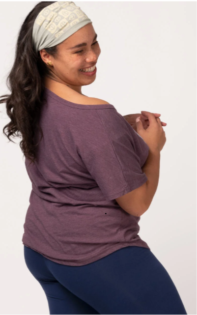 Soul Flower - Recycled Slouch Top