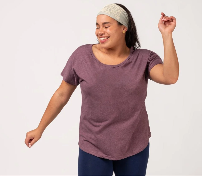 Soul Flower - Recycled Slouch Top