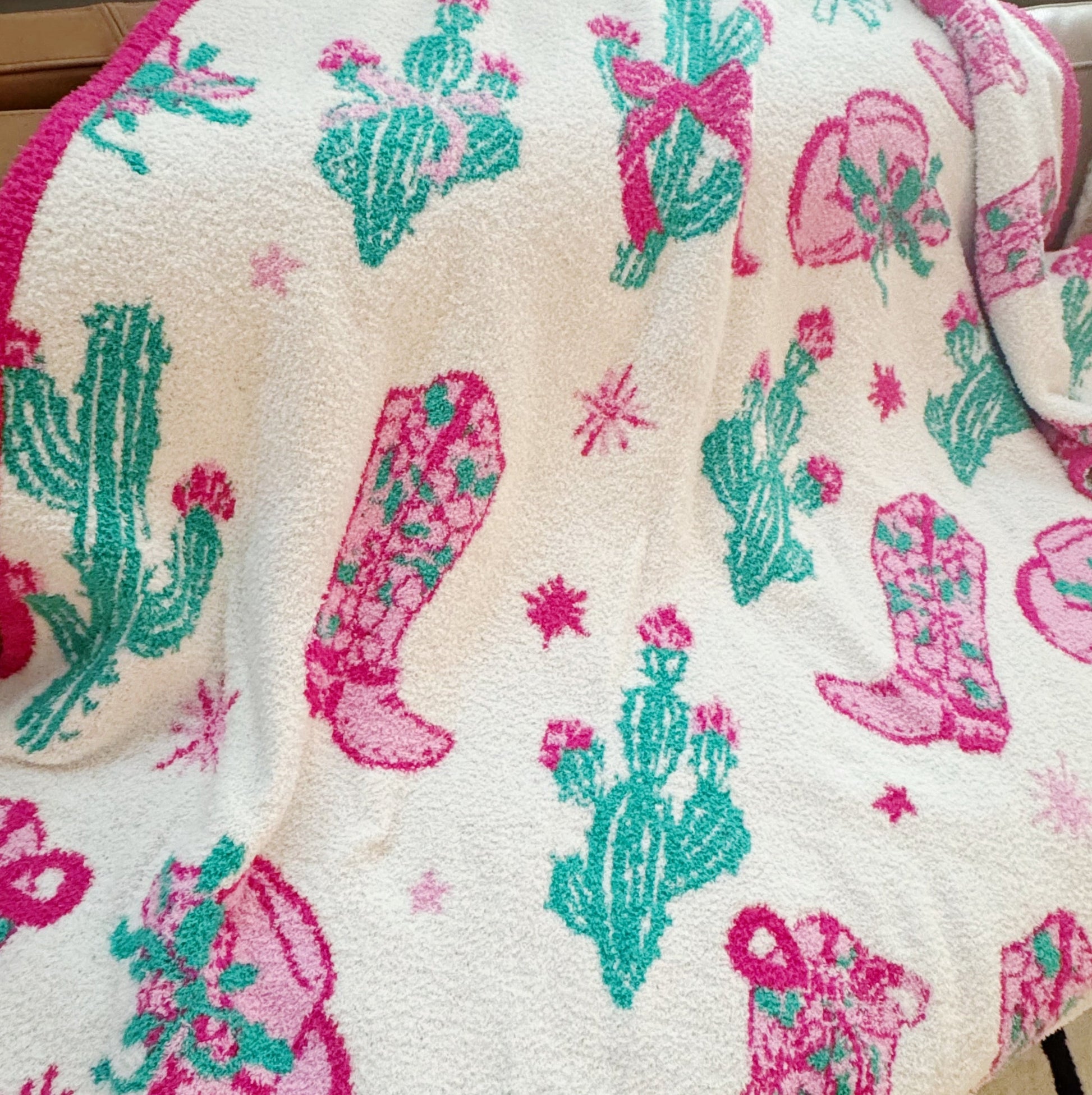 Western Whimsy Coziest Blanket-1