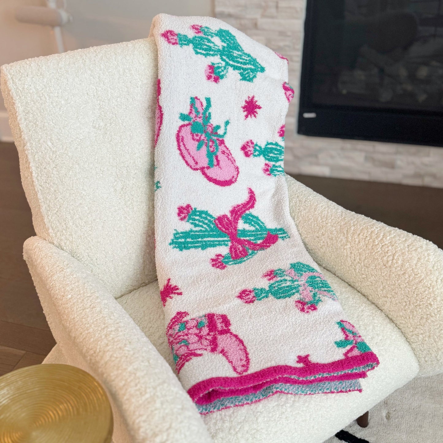 Western Whimsy Coziest Blanket-3