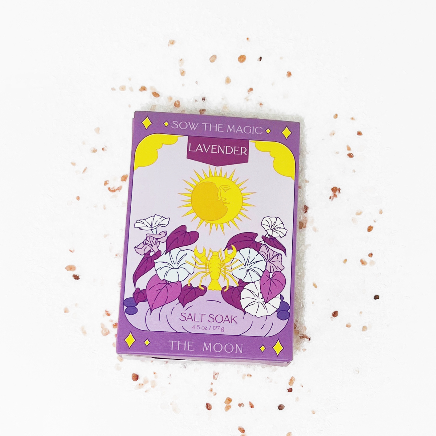 Sow the Magic - The Moon Salt Soak in Lavender