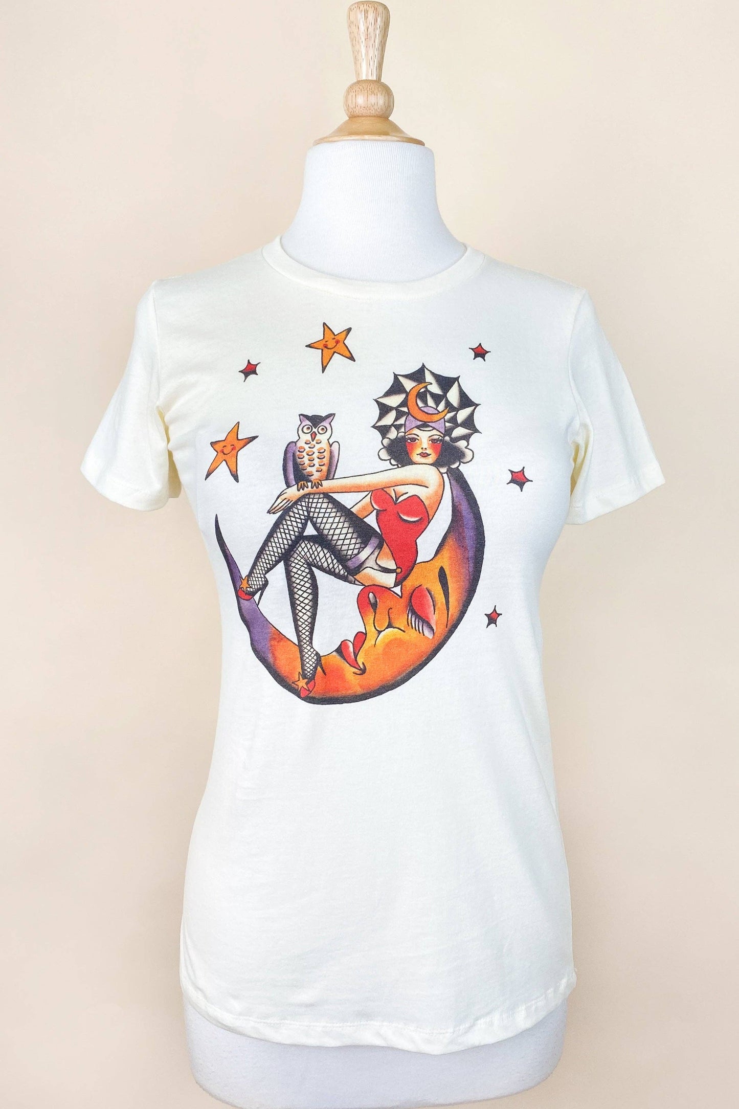 Here Comes the Night Fitted Tee