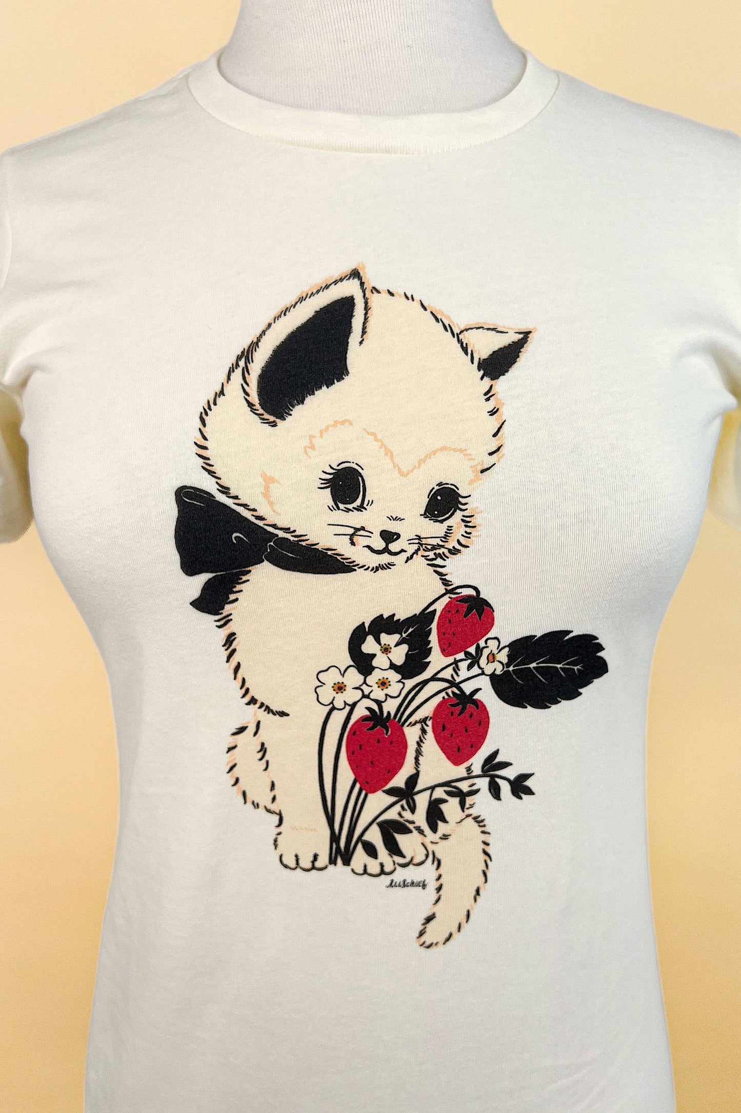 Strawberry Fields Forever Fitted Tee