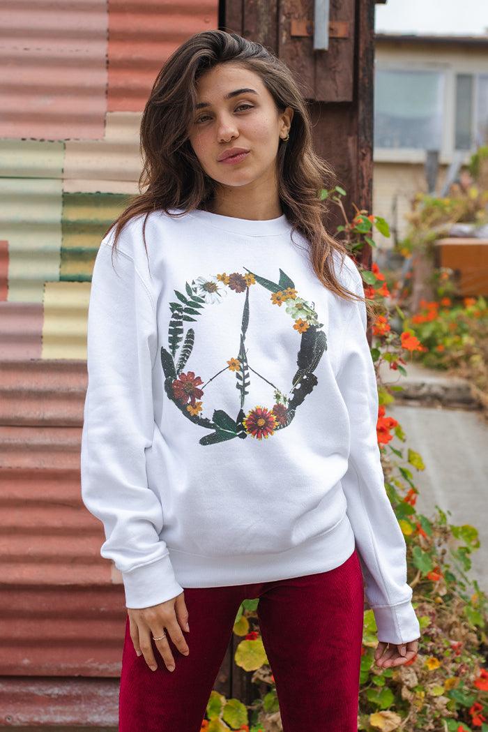 Peace Flower Rexford Sweater-1